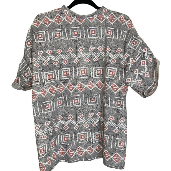 Vintage Rad Baggs Totally 80's Vintage Men's Pattern Shirt Size Medium - Picture 4 of 7